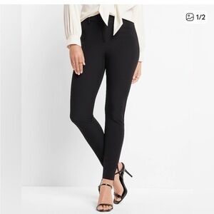 Express Navy Blue High Rise Skinny Dress Pant